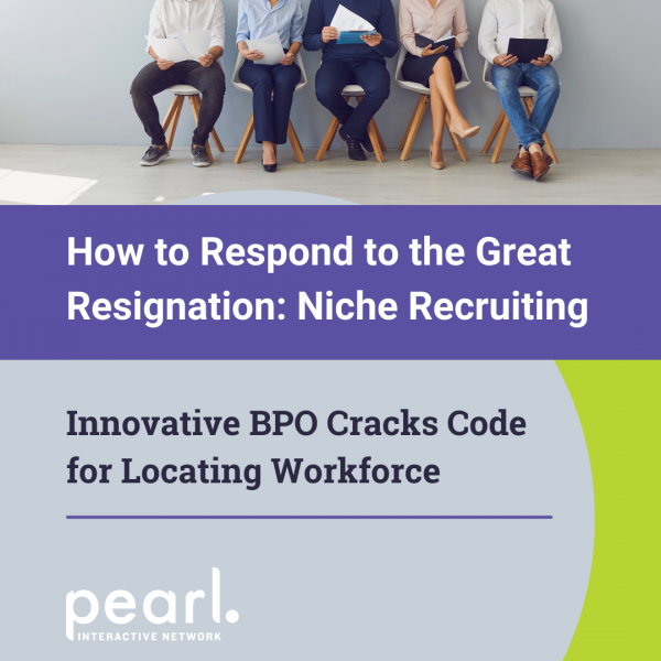Image reads: How to respond to the Great Resignation: Niche Recruiting 