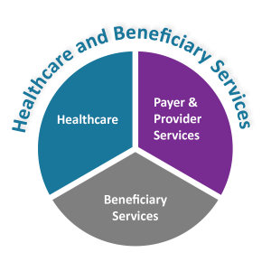 Healthcare and Beneficiary Services chart 