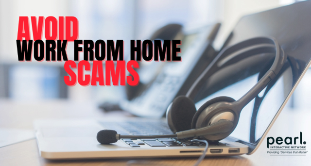 Avoid work from home scams